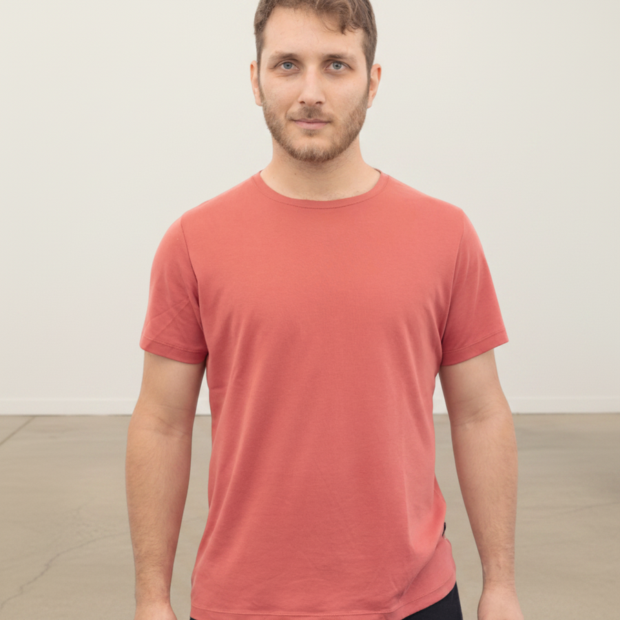 Organic Pima Cotton T-Shirt - Men's Cedar