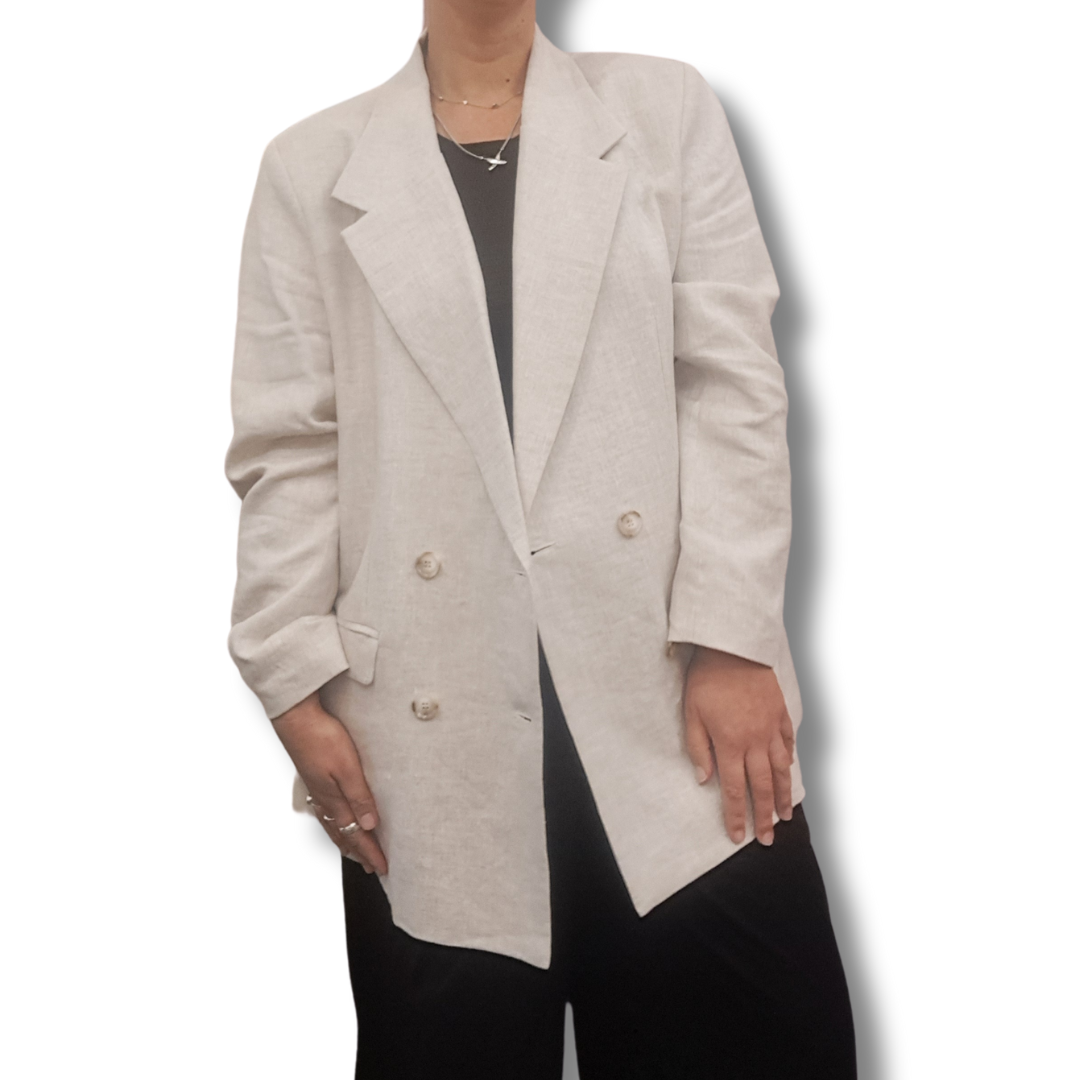 Perriam - Cove Linen Blazer - Front View