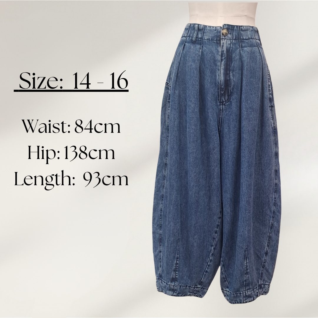Playlist by Isla Maree - Lets Dance Pleat Pant - Size 14-16 - BNWT - Size Chart