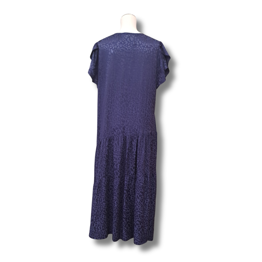 Preen - Asymmetric Tiered Dress - Size 16 - BNWT - Back