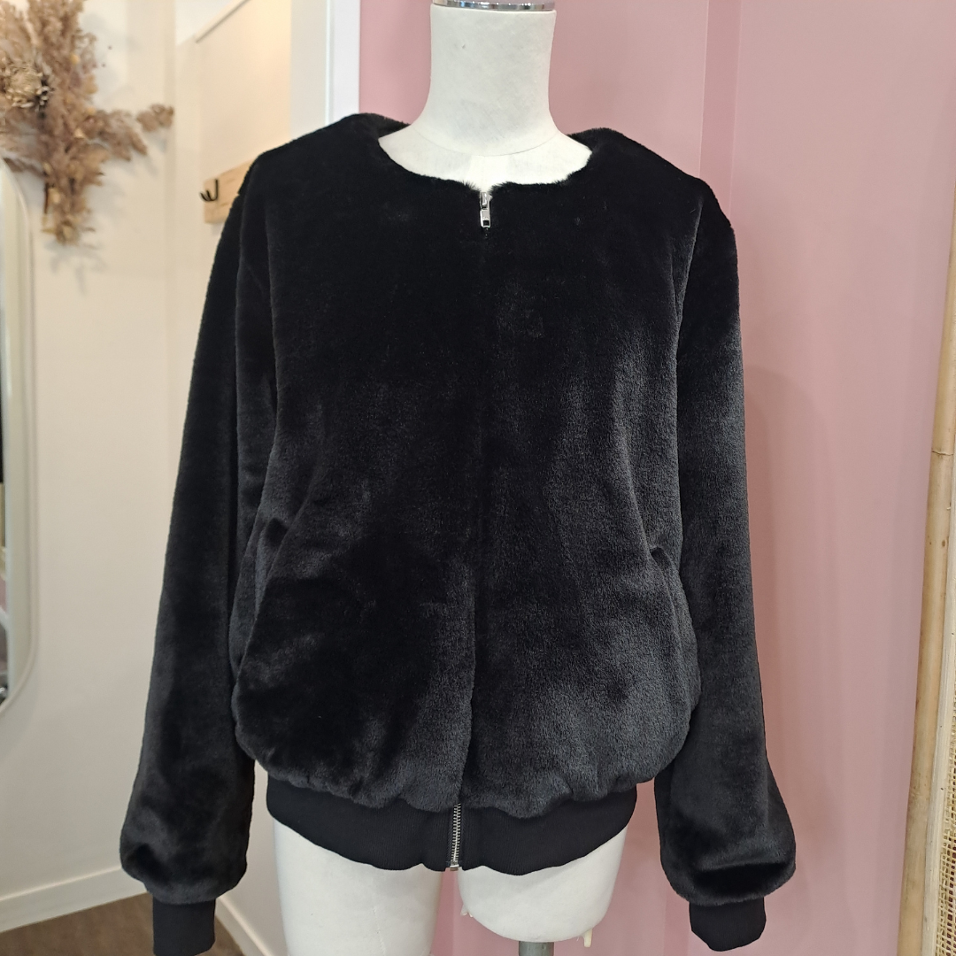 Pretty Basic by Augustine  - Ruby Bomber Jacket