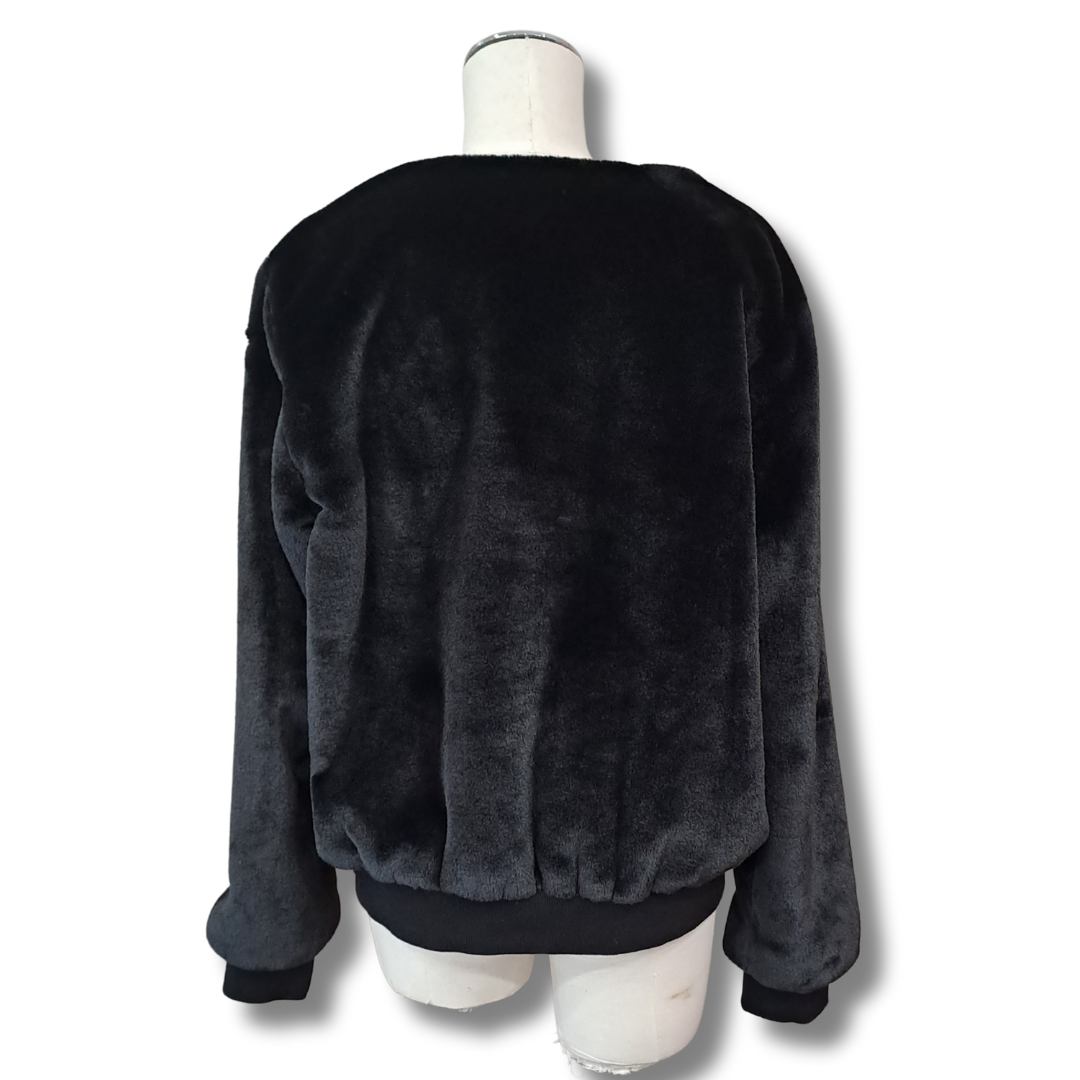 Pretty Basic by Augustine  - Ruby Bomber Jacket - Back