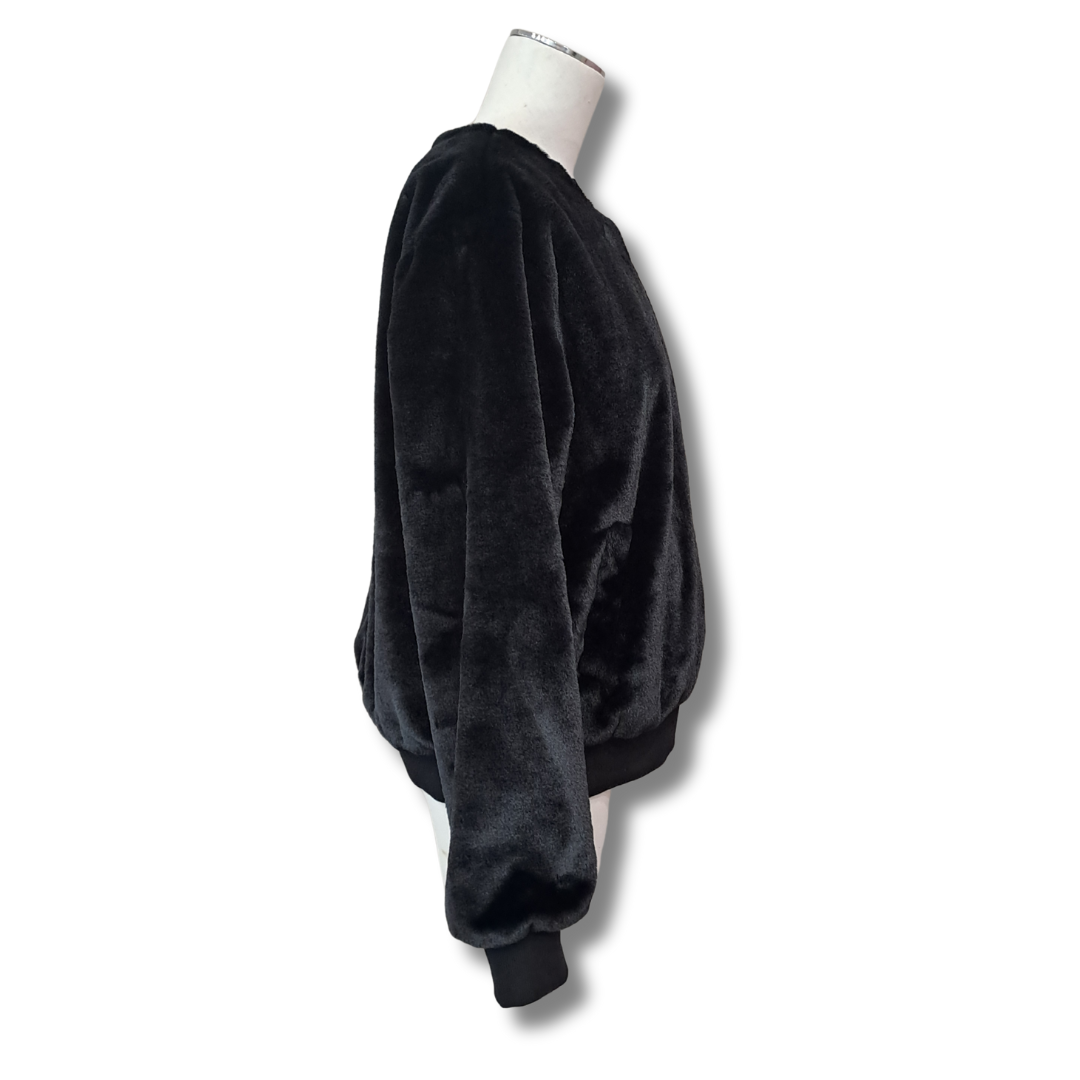 Pretty Basic by Augustine  - Ruby Bomber Jacket - Side