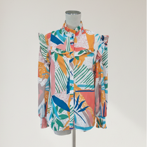Prickle & Polly - Abstract Top - Size M - BNWT