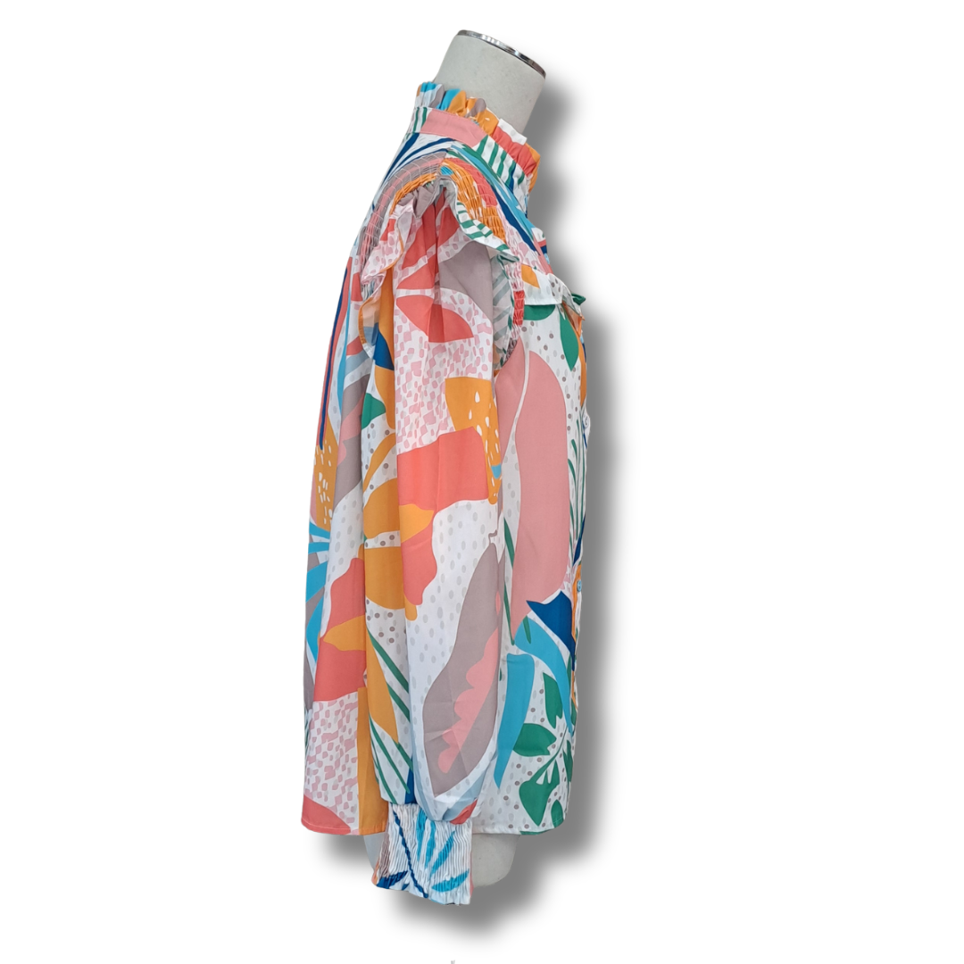 Prickle & Polly - Abstract Top - Size M - BNWT - Side