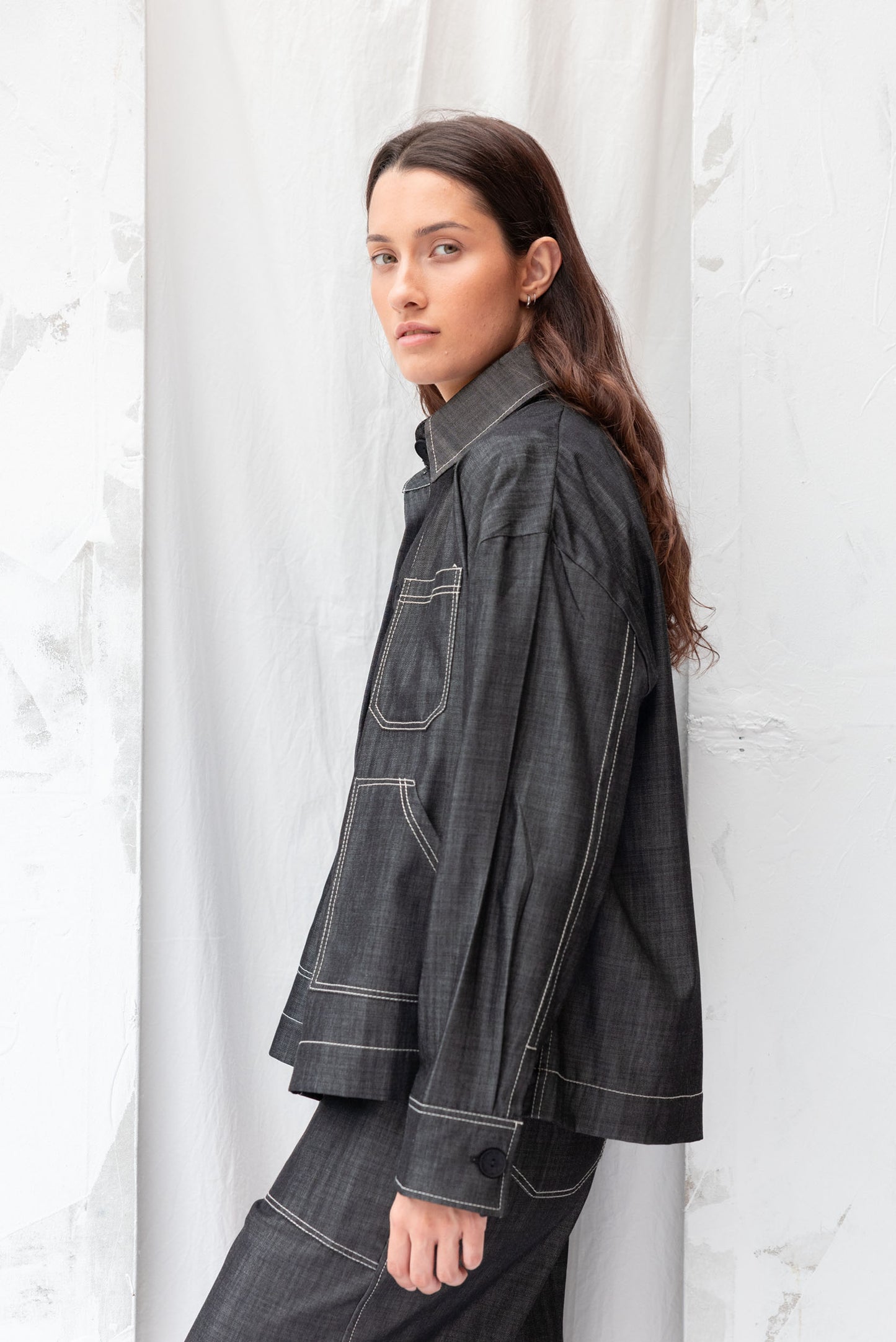 ReCreate-Service-Jacket-Organic-Cotton-Midnight-Side