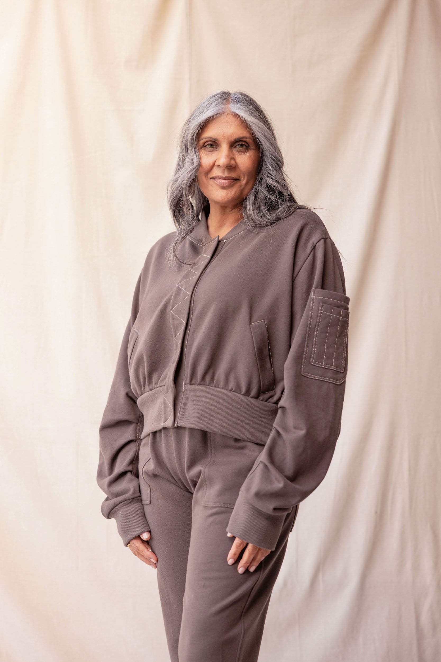 ReCreate - Dylan Jacket Charcoal - Front