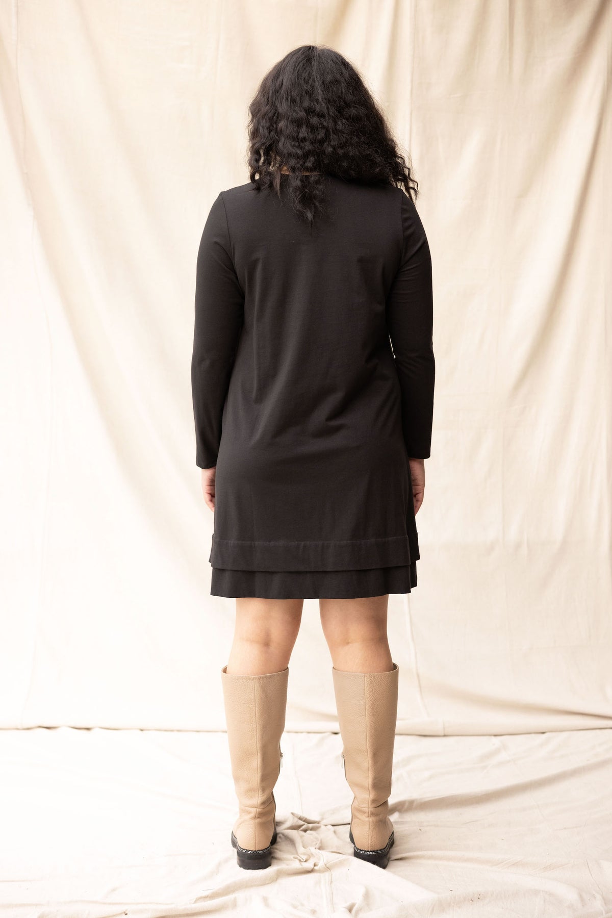 ReCreate - Fig Dress Black - Back
