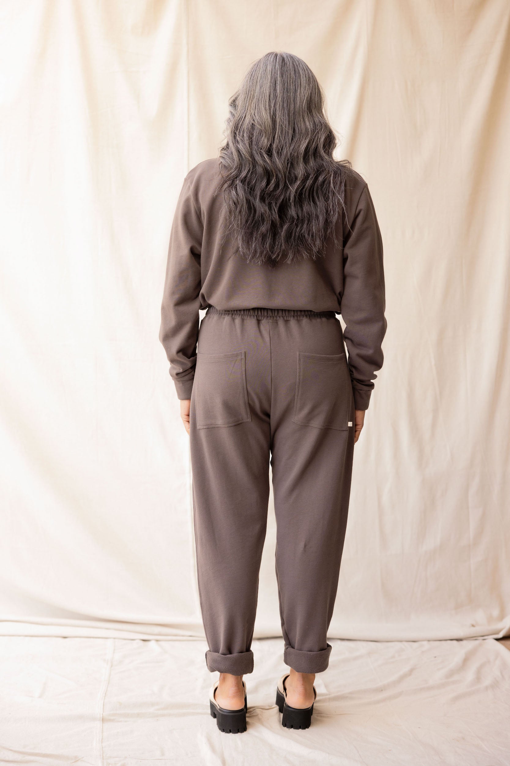 ReCreate - Travel Trackpant Charcoal - Back