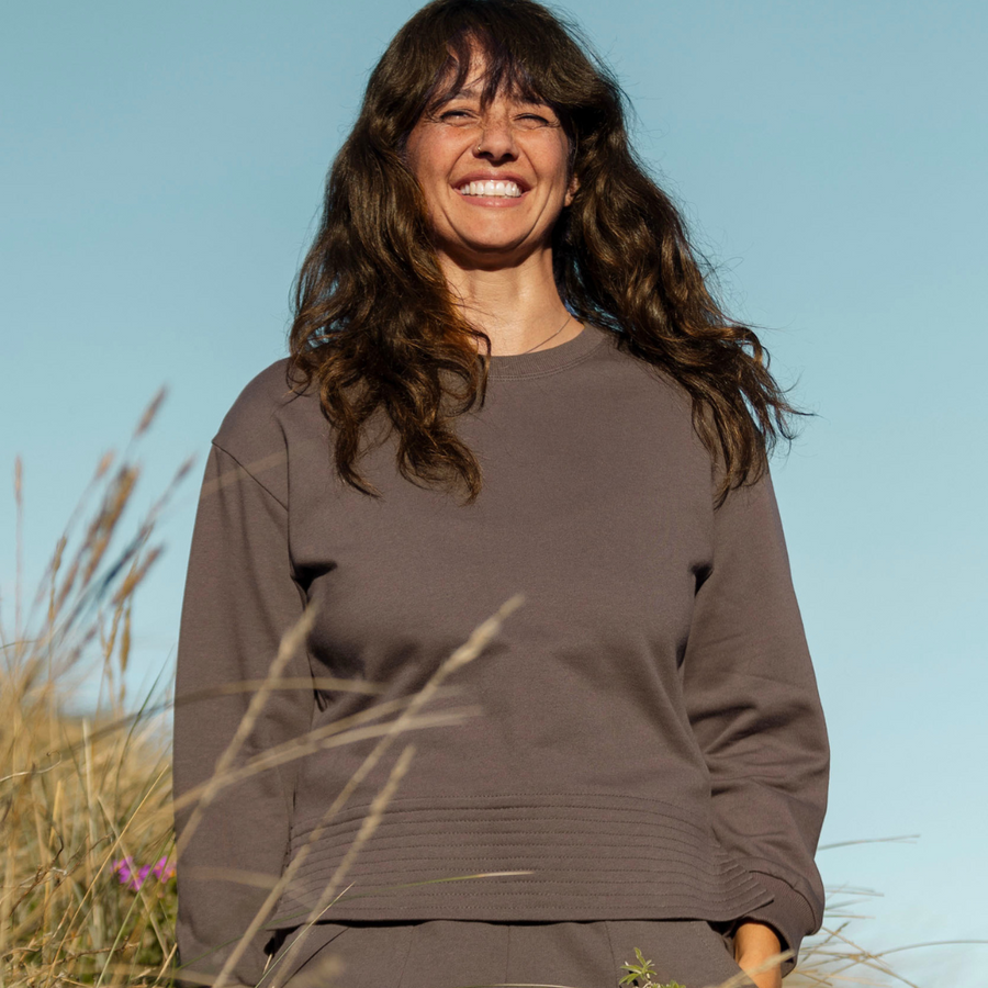 ReCreate - Edie Sweatshirt in Charcoal - Size XL - BNWT