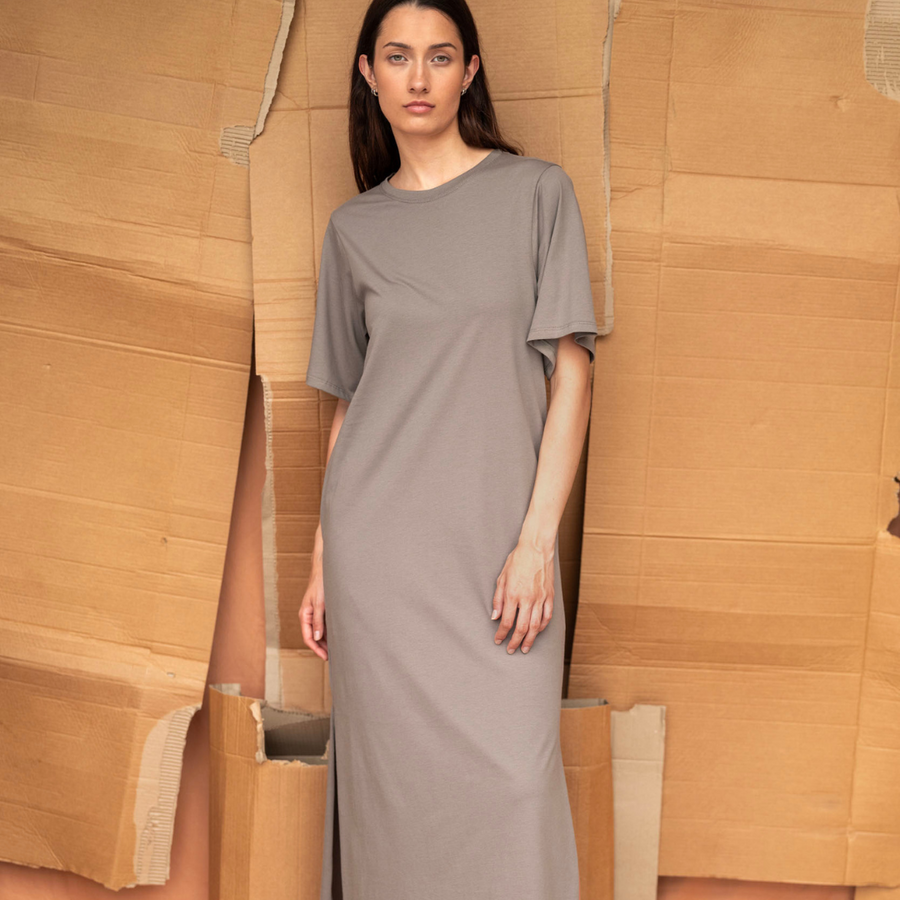 ReCreate - Forage Dress in Grey Sage - Sizes 8-16 - BNWT