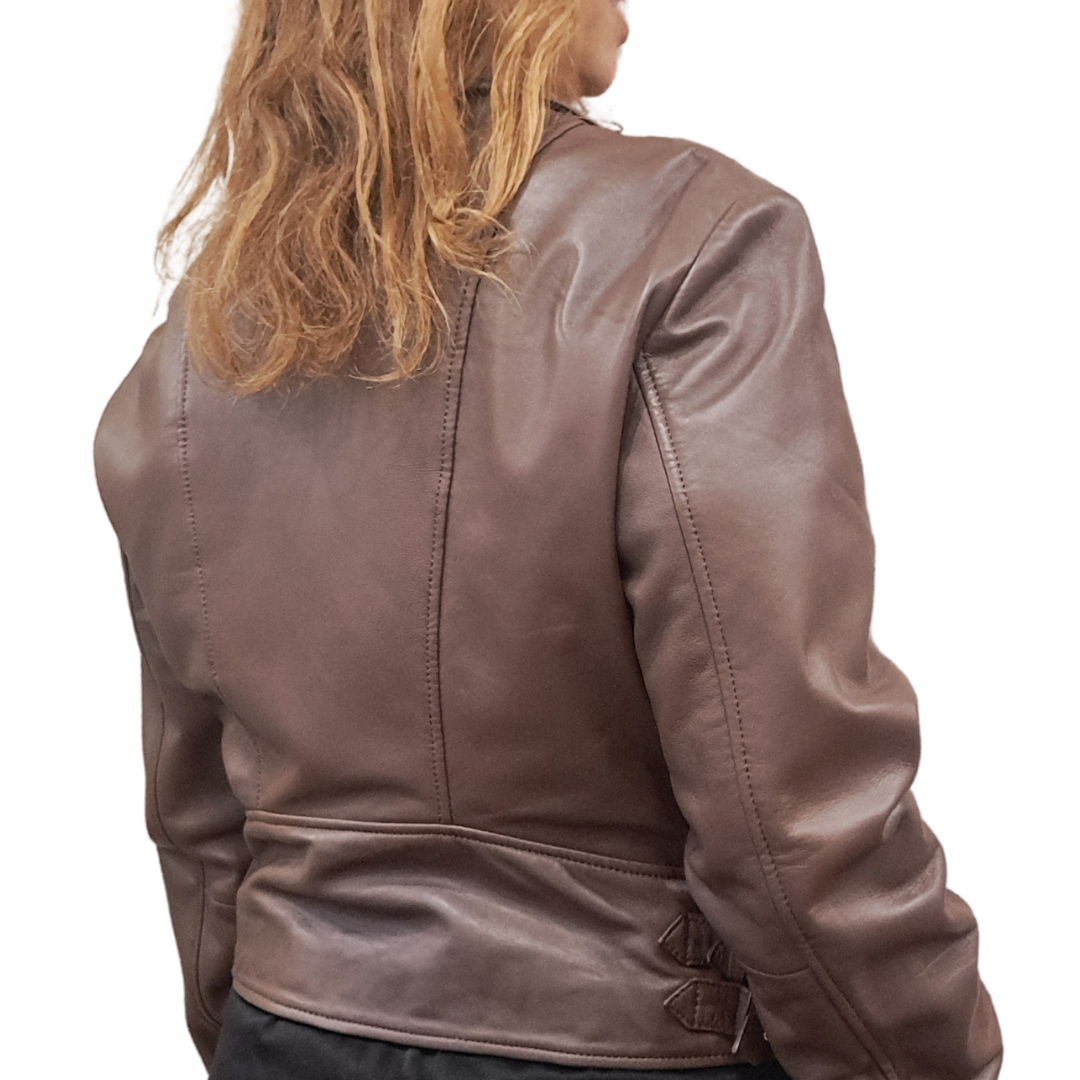 Repertoire - Harley Leather Jacket - Back View