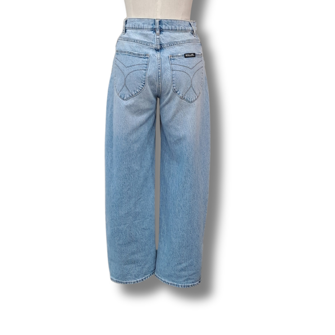Rollas - Gigi Barrel Jean - Size 8 - Back