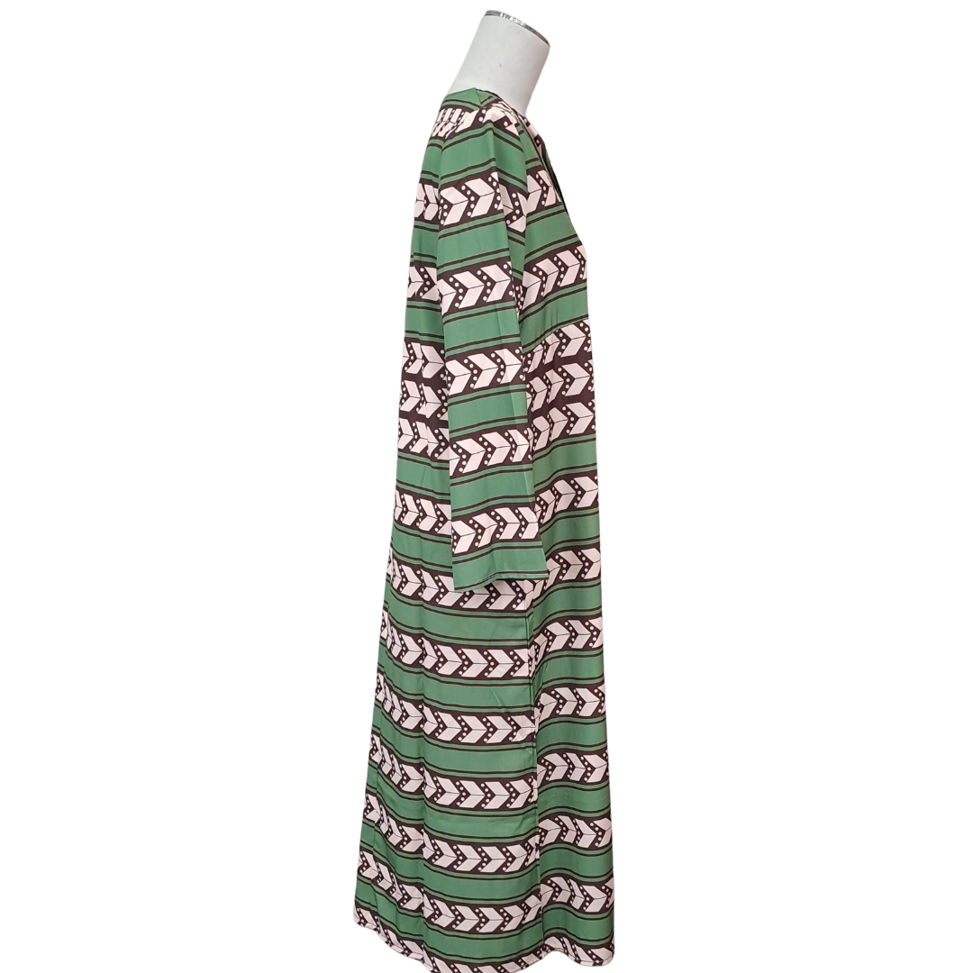 Rotimia - Printed Maxi Dress - Side