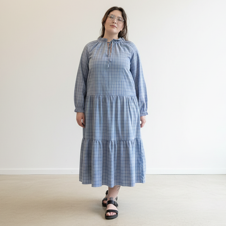 Ruby & Rain - Tartan Maxi Dress - Size XS (16) - BNWT