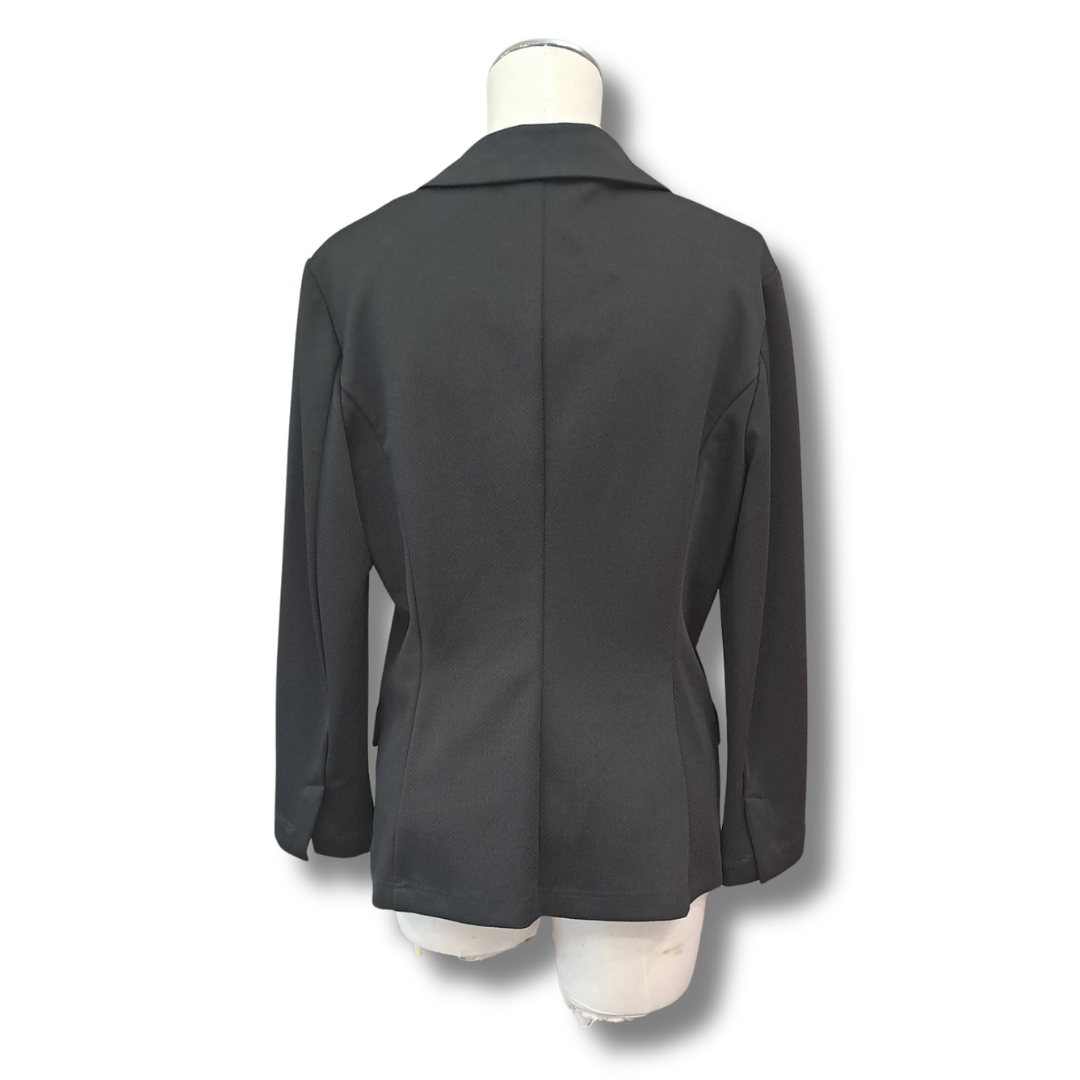Rundholz - Black Blazer - Back View