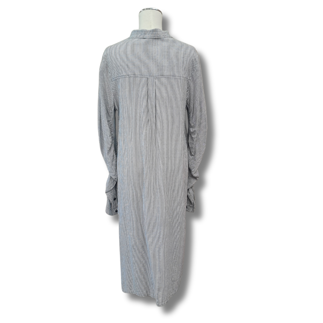 Rundholz - Stripe Shirt Dress - Back View