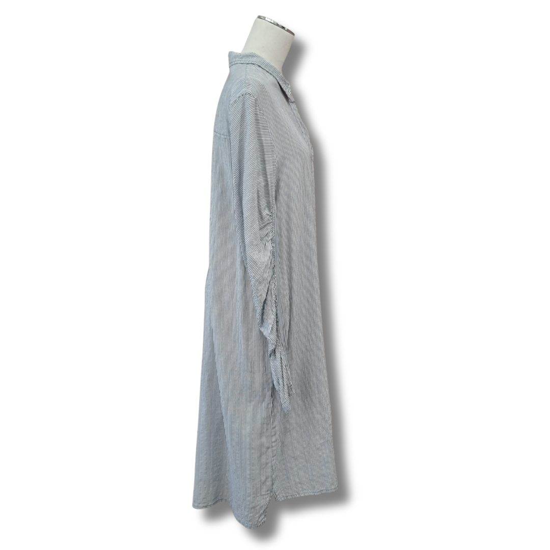 Rundholz - Stripe Shirt Dress - Side View