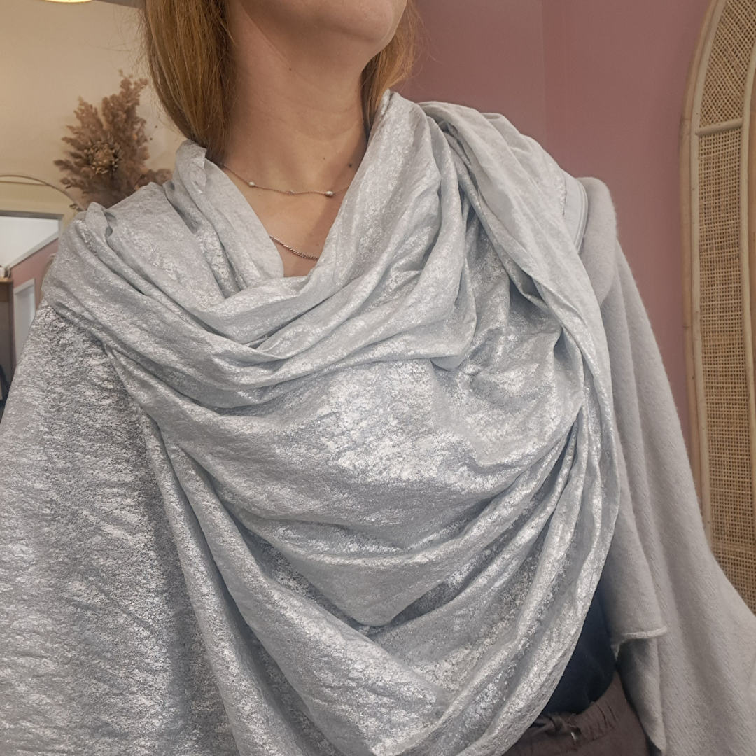 Rundholz Dip - Cotton Cashmere Scarf - Oversized