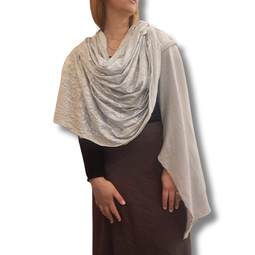 Rundholz Dip - Cotton Cashmere Scarf - Oversized - 1