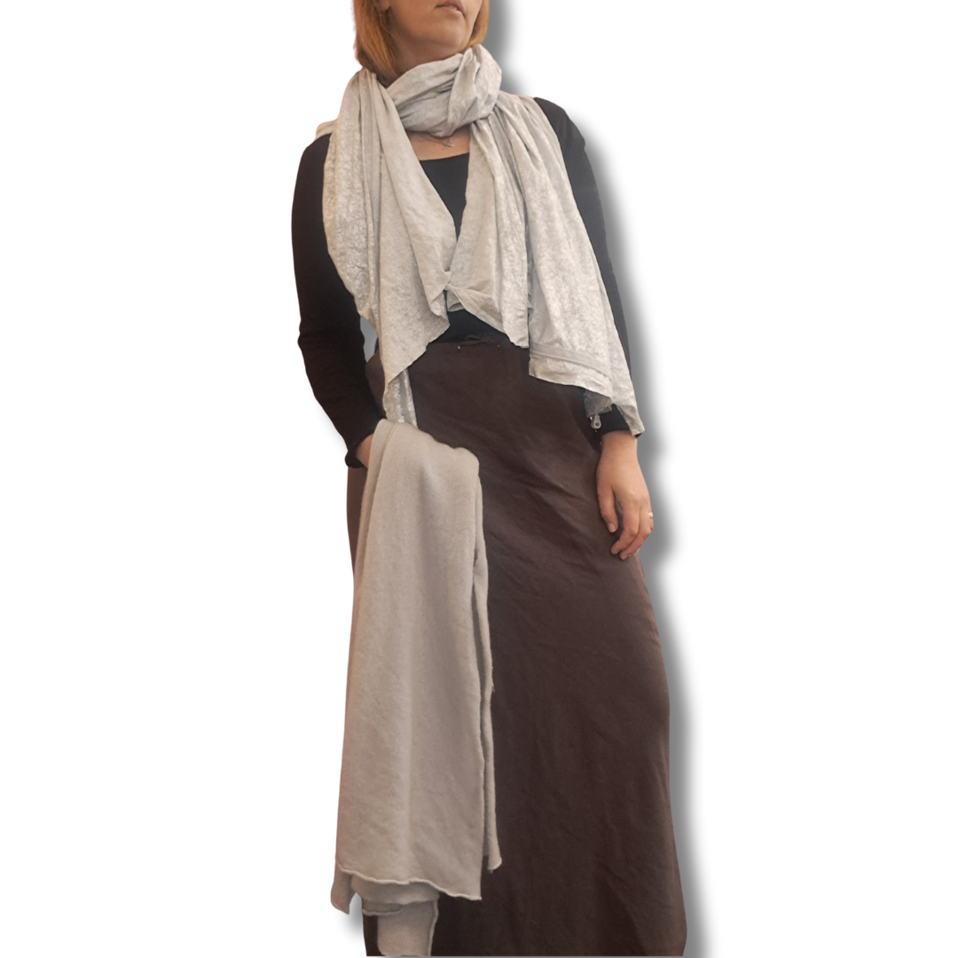 Rundholz Dip - Cotton Cashmere Scarf - Oversized - 4