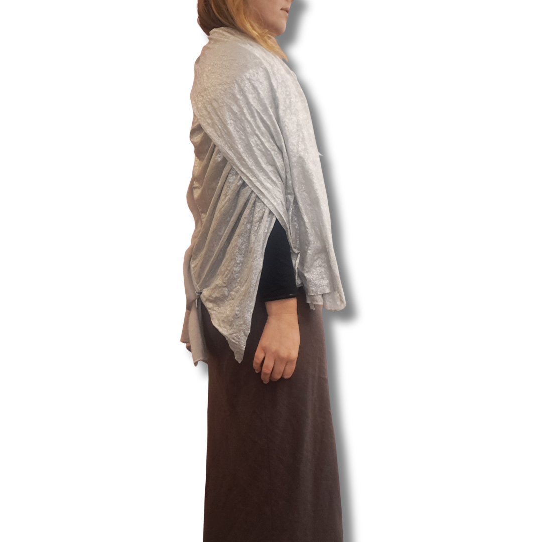 Rundholz Dip - Cotton Cashmere Scarf - Oversized - Side