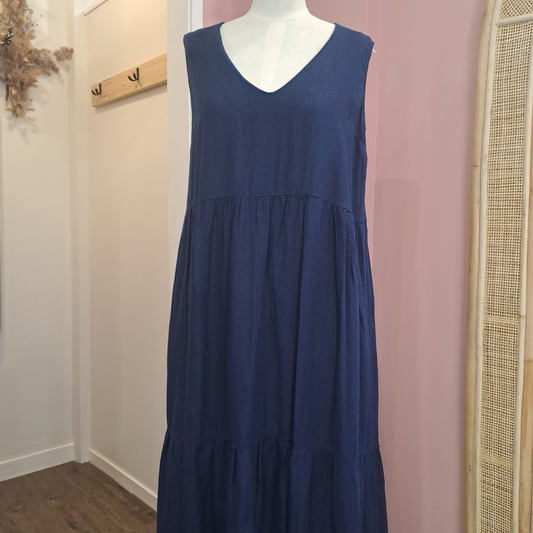 Sauths - May Linen Dress - Size S