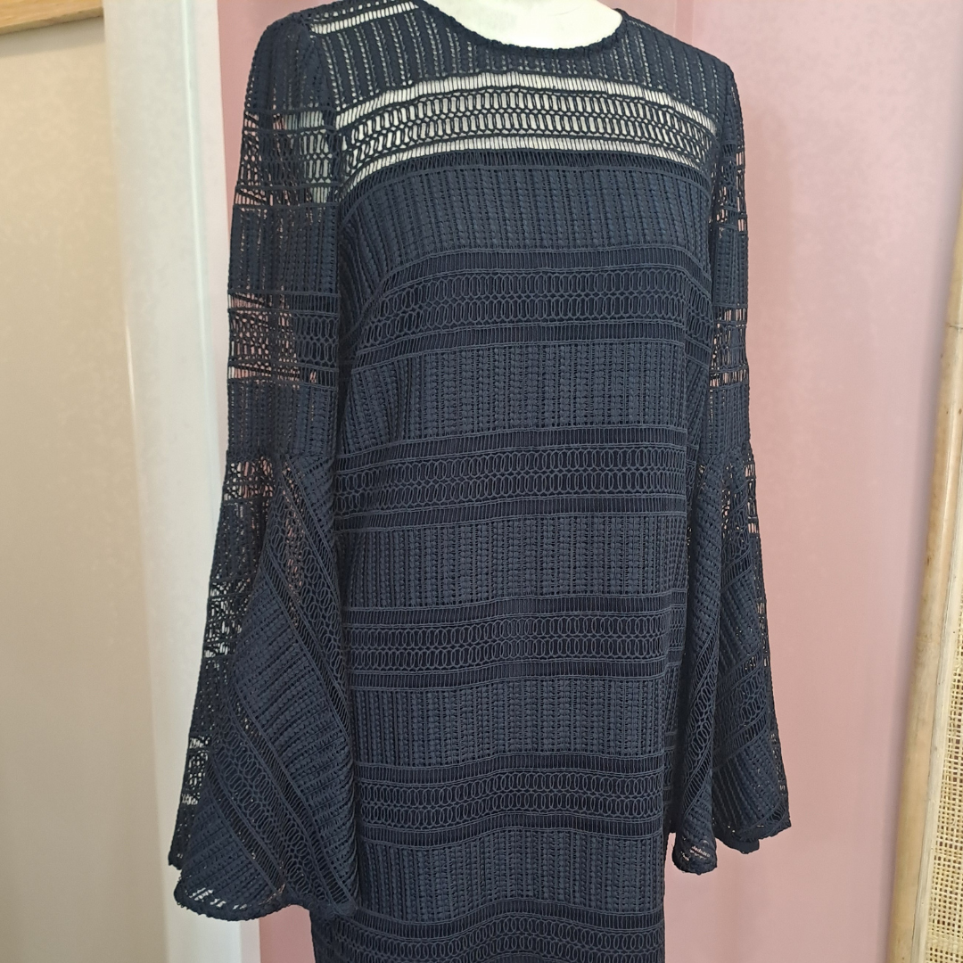 Shona Joy - Aruba Flared Sleeve Shift Dress