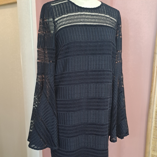 Shona Joy - Aruba Flared Sleeve Shift Dress