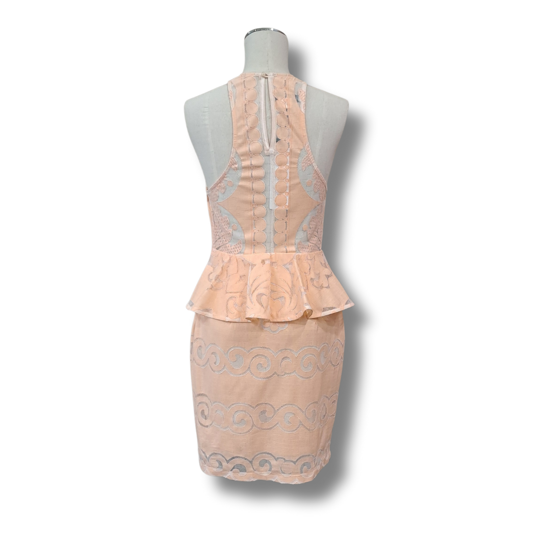 Shona Joy - Sweet Reckoning Cocktail Dress - Size 10  - Back View