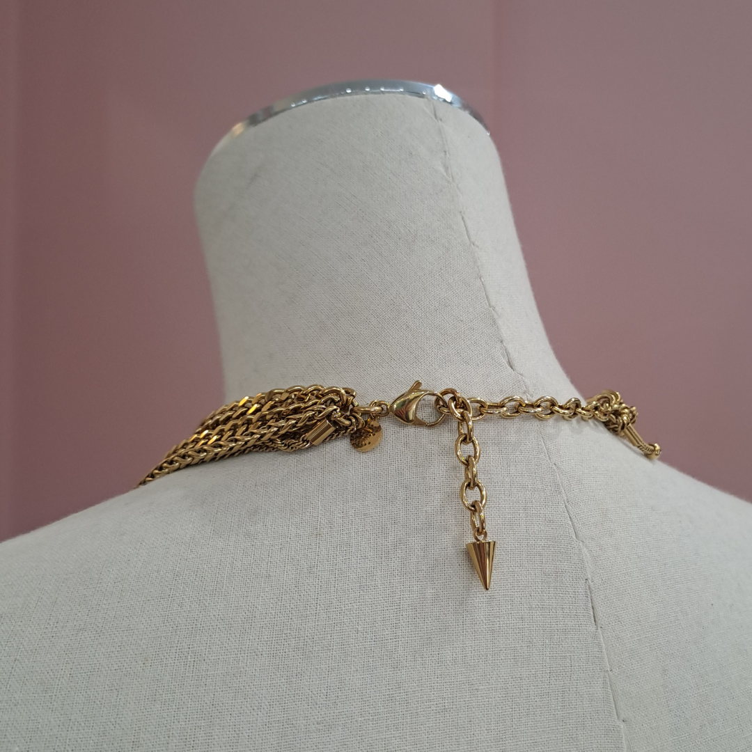 Silk & Steel - Azura Necklace - Back