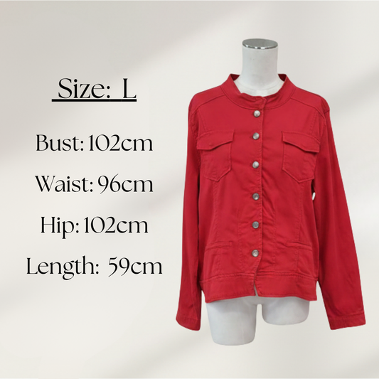 Threadz - Maggie Denim Jacket - Size L - BNWT