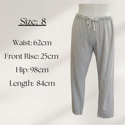 Commoners - Linen / Cotton Pant - Size 8