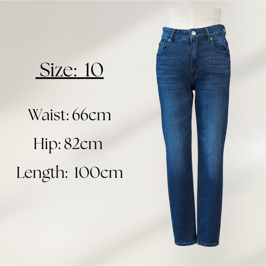 Decjuba - Skinny High Rise Jeans - Size 10