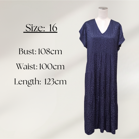 Preen - Asymmetric Tiered Dress - Size 16 - BNWT