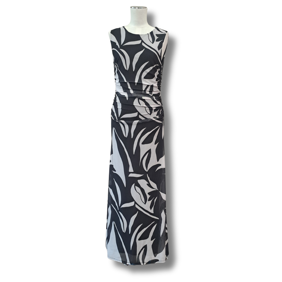 Staple The Label - Sol Mesh Maxi Dress - Size 10 - Front