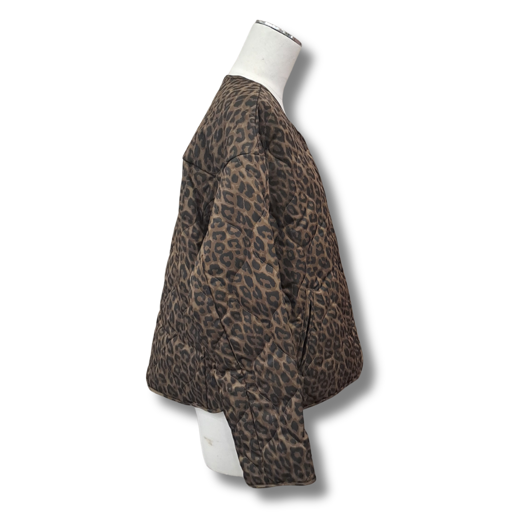 Stories Be Told - Apex Animal Print Jacket - Size 10 - Side