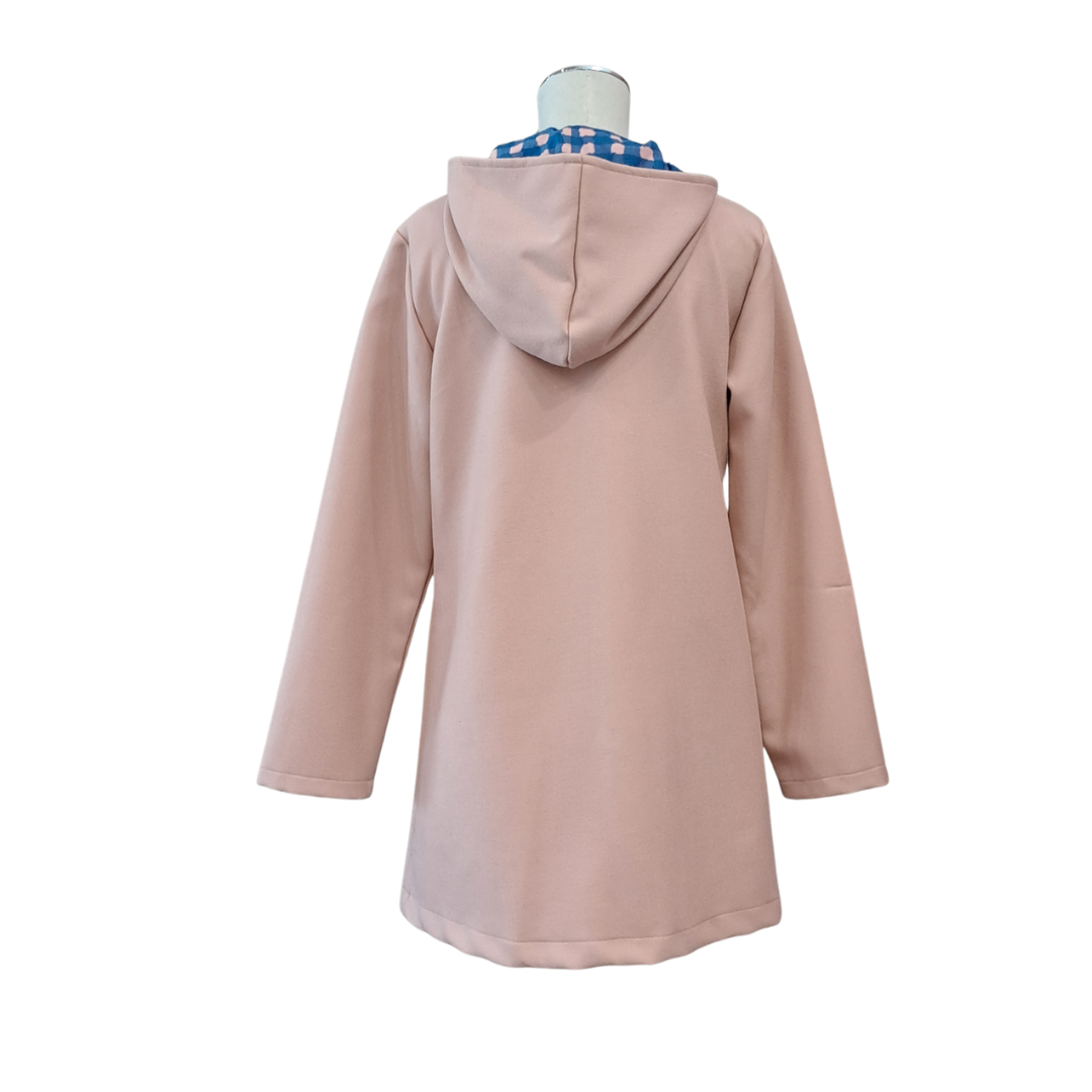 Surge - Pink Wool Jacket - Size M - Back