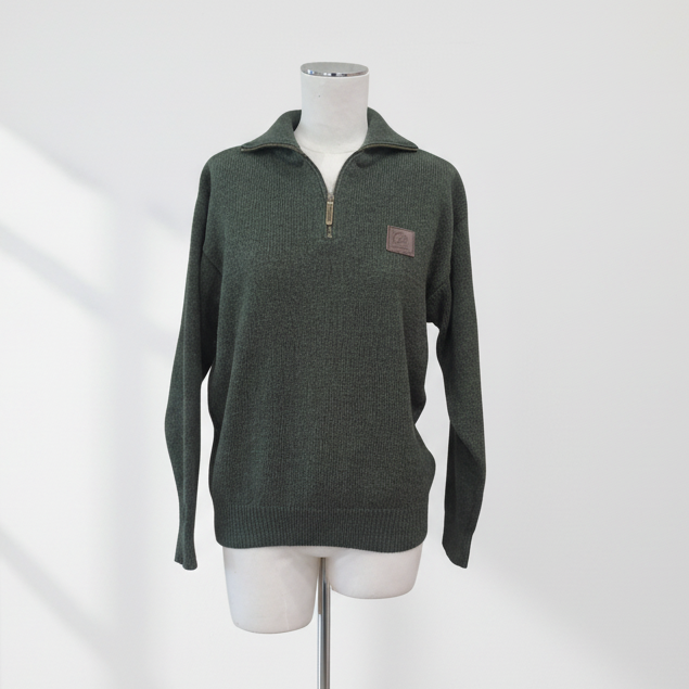 Swanndri - Mariner Zip Neck Sweater - Size XS