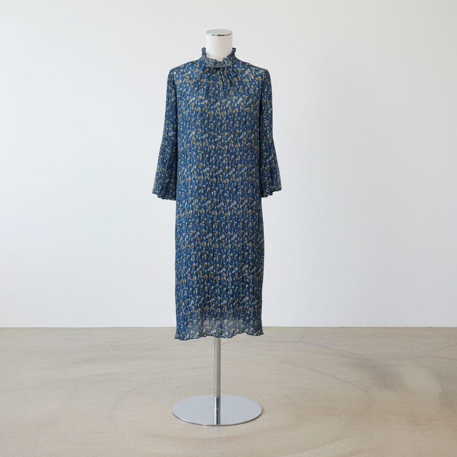 Sylvester - Floral Pleated Midi Dress - Size XS - Front