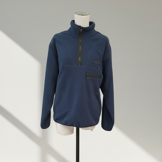 Terra Nova - Quarter Zip Contrast Polar Fleece - Size XS - BNWT - Front
