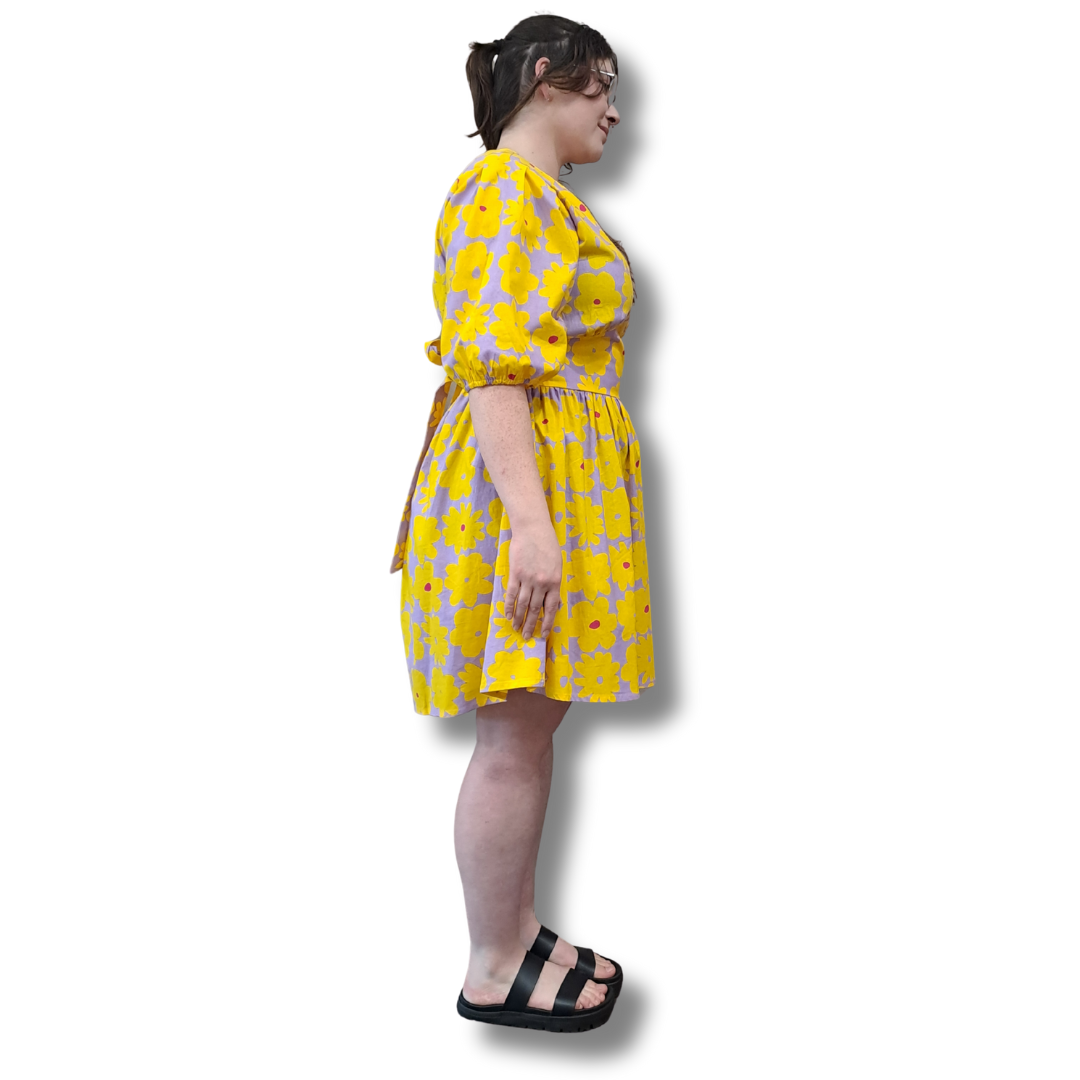 Thing Thing - Tropicana Pip Dress - Size 16 - BNWT - Side