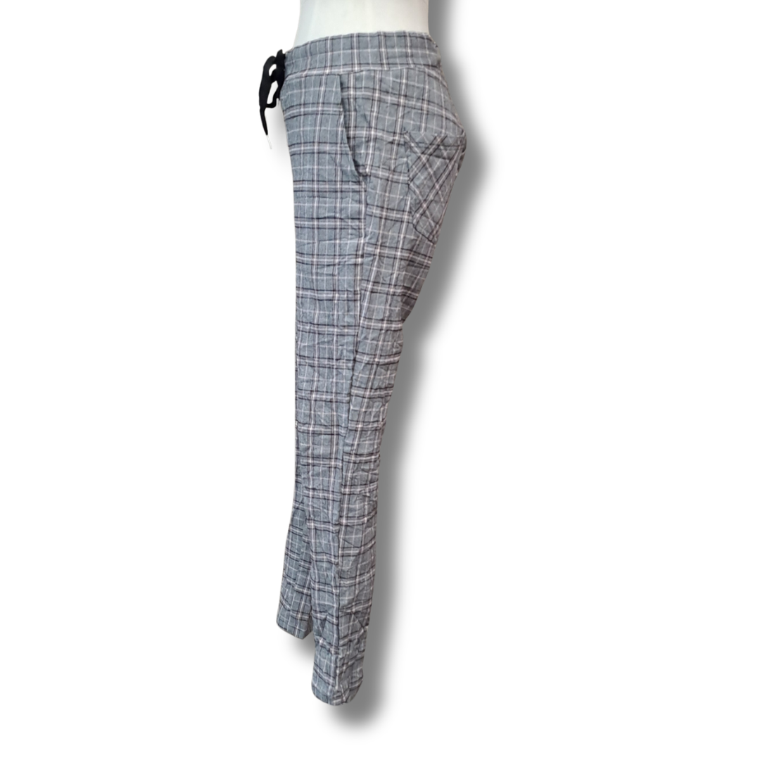 Threadz - Chic Check Pants - Size L - Side