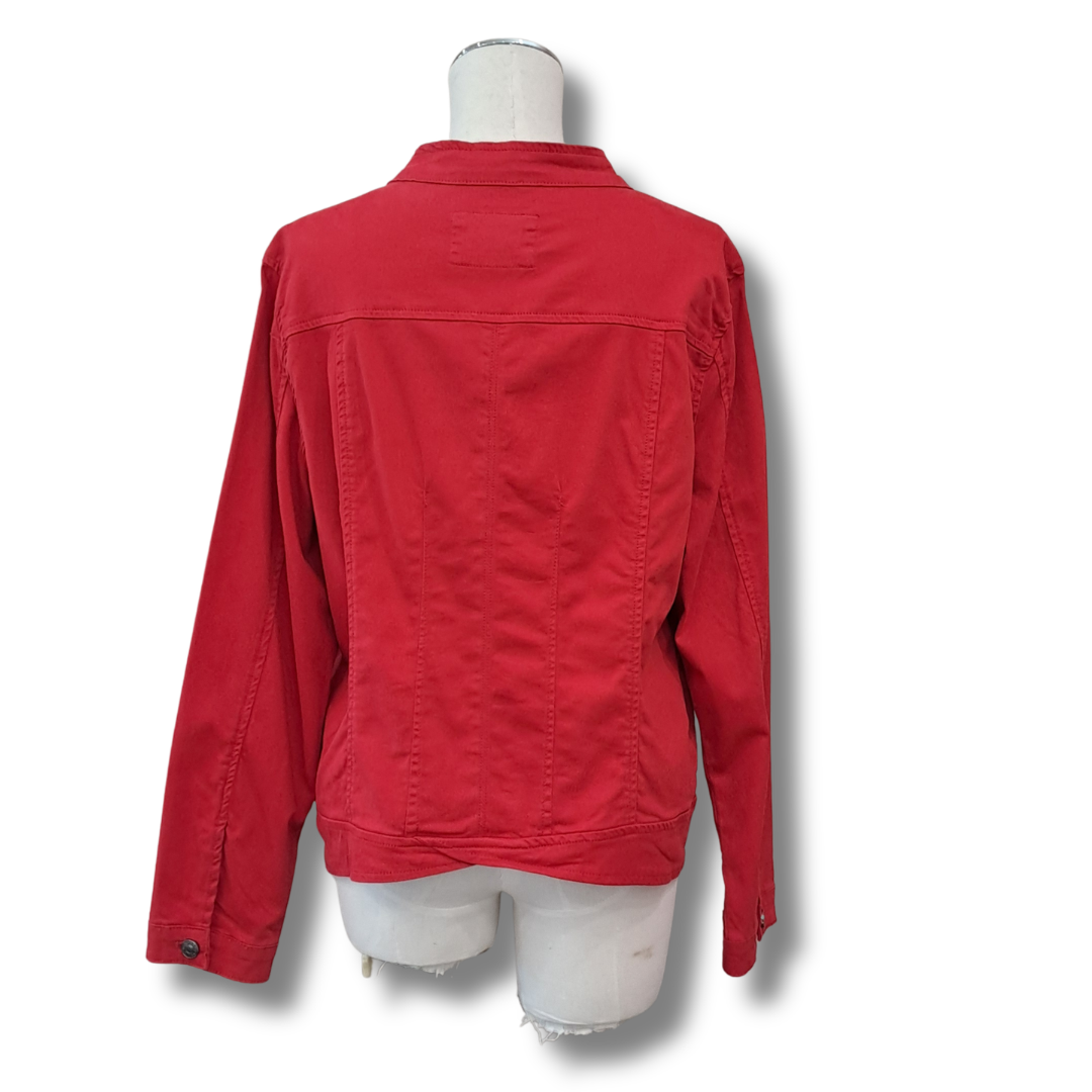Threadz - Maggie Denim Jacket - Size L - BNWT - Back