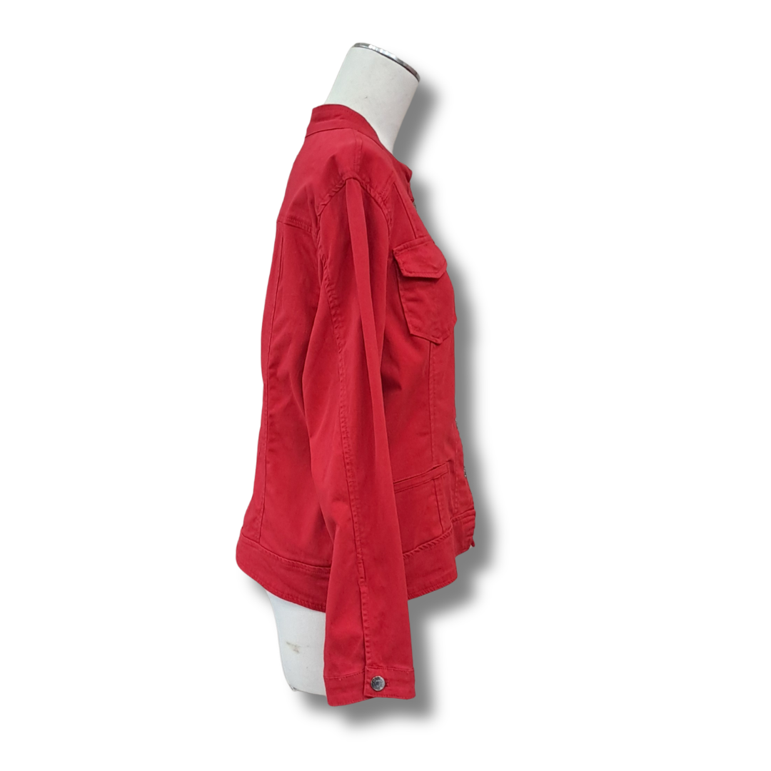 Threadz - Maggie Denim Jacket - Size L - BNWT - Side