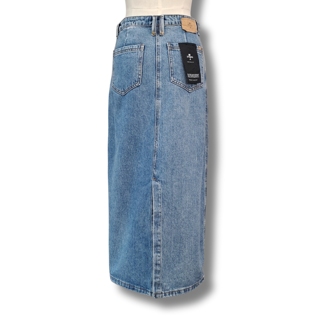 Thrills - Frankie Denim Skirt - Back View