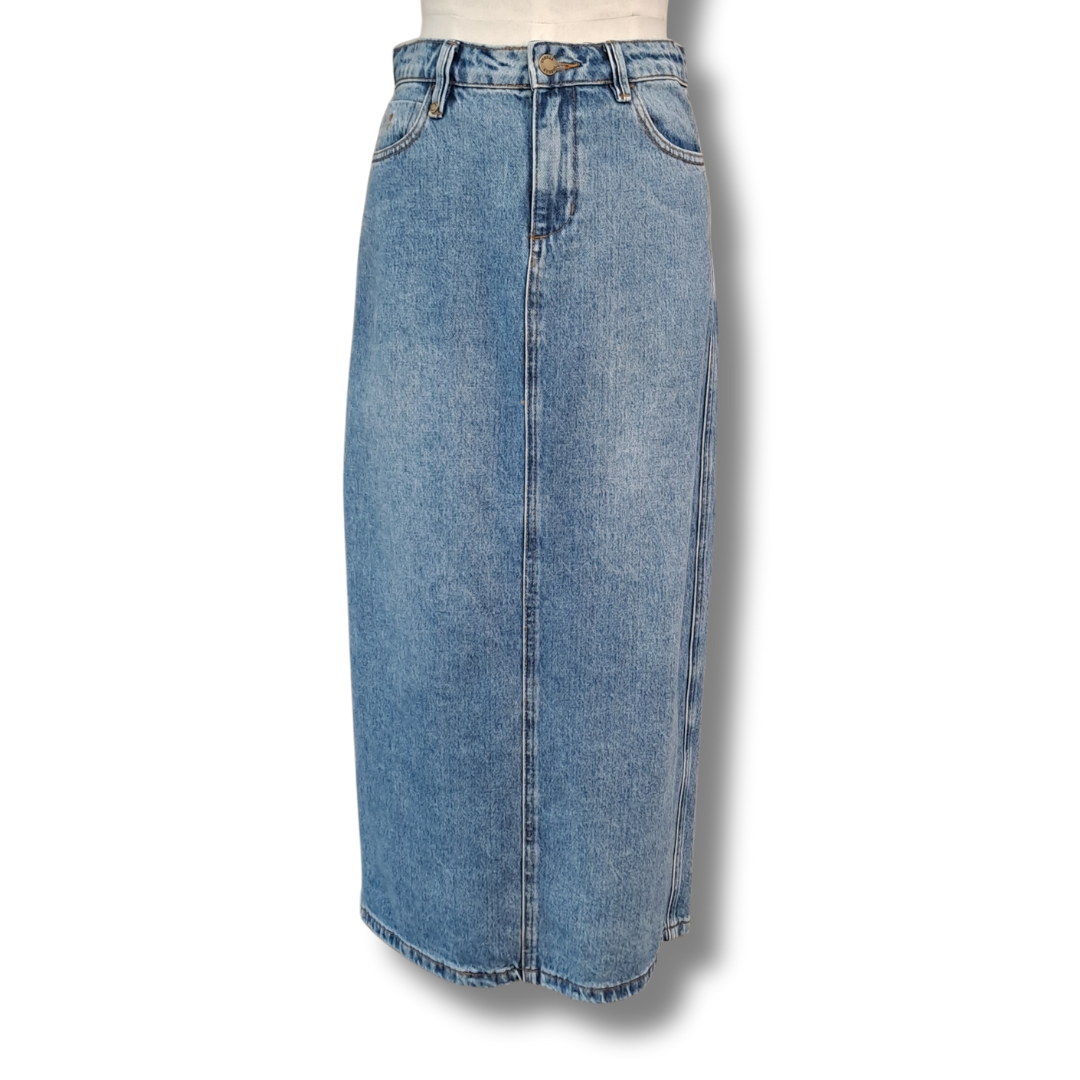 Thrills - Frankie Denim Skirt - Front View