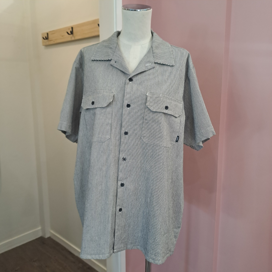 Thrills - Stripe Cotton Shirt - Size S