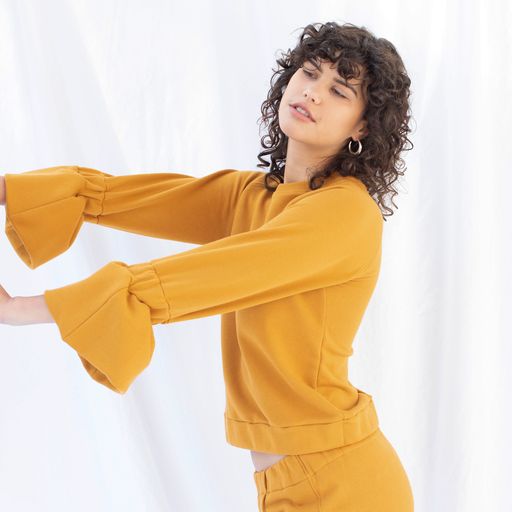 ReCreate - Transit Sweatshirt in Marigold - Sizes 8-14 - BNWT