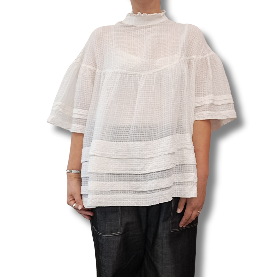 Trelise Cooper - Taking It Easy Top - Size M - Front